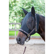 Harry's Horse Vliegenmasker SkinFit met Oren Zwart