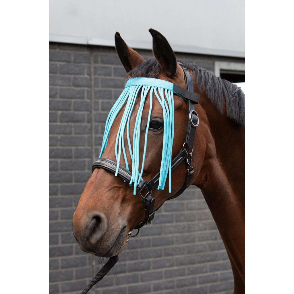 Harry's Horse Vliegenfrontriem Colour Lichtblauw