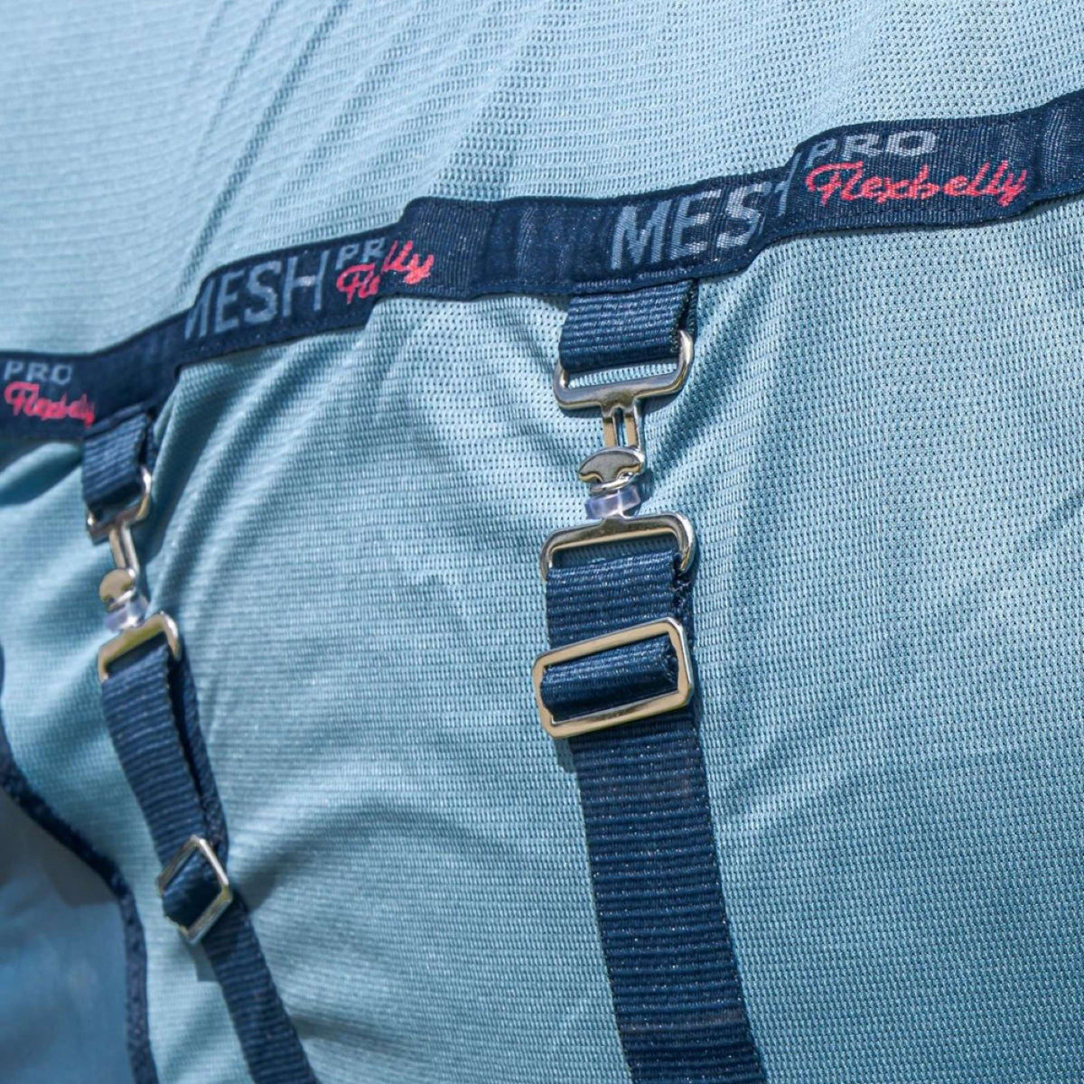 Harry's Horse Vliegendeken Mesh-Pro Belly Blue Heaven