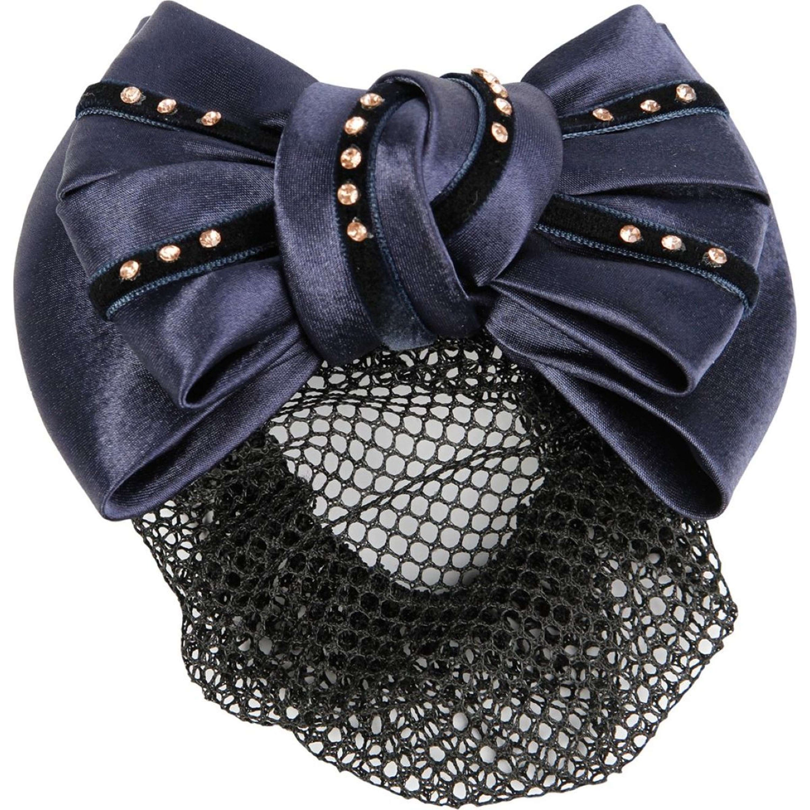 Harry's Horse Haarspeld Strass Rosegold Navy