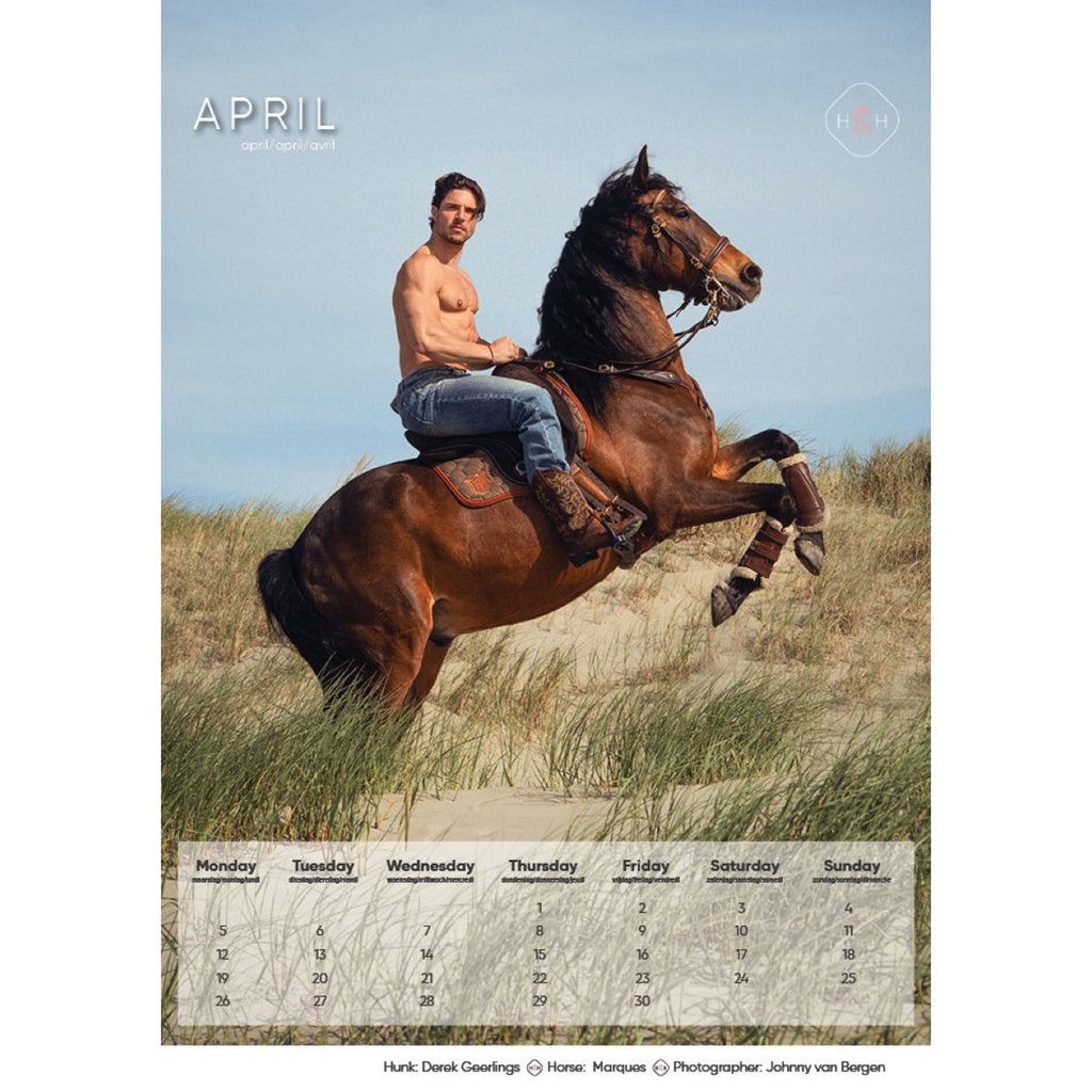 Horse and Hunk kalender 2027