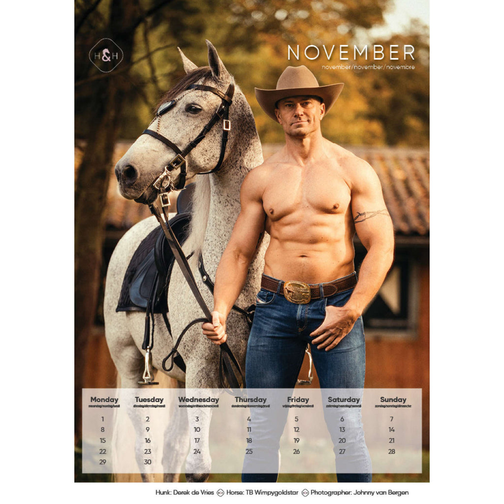 Horse and Hunk kalender 2027