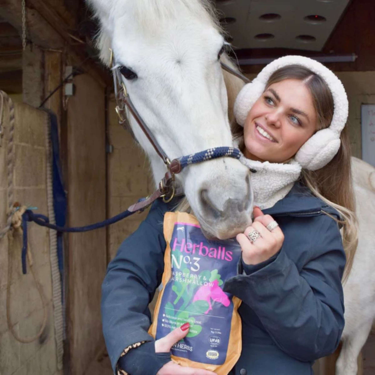 Hilton Herbs Herballs No3 Marshmallow & Raspberry