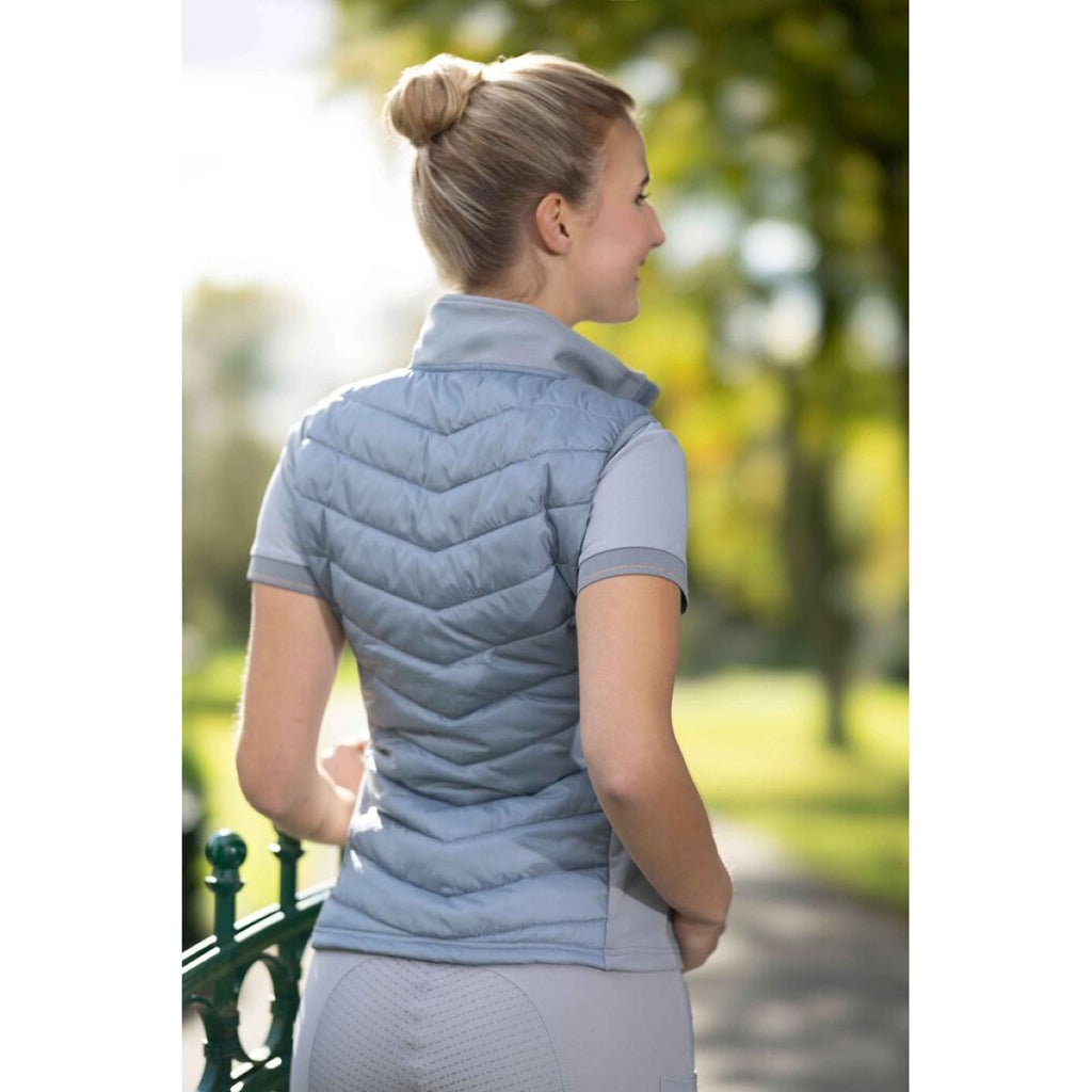 HKM Bodywarmer Basel Grijs/Rosegoud
