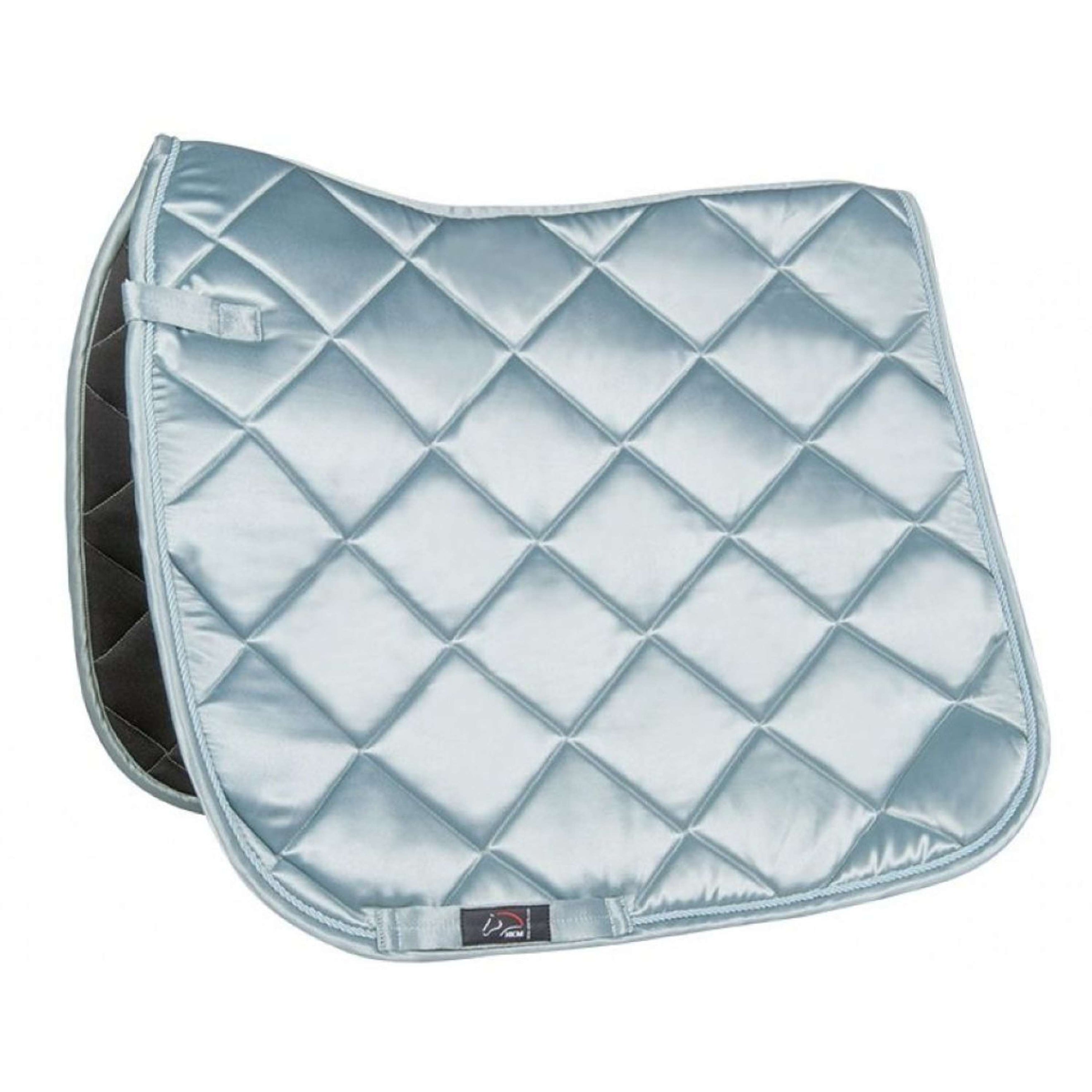 HKM Zadeldekje Bergamo Dressuur Grijs/Blauw HKM Zadeldekje Bergamo Dressuur Grijs/Blauw