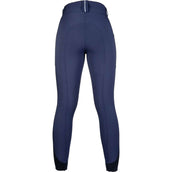 HKM Rijbroek Comfort Flo Knie Grip Donkerblauw