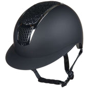 HKM Cap Glamour Shield Zwart/Zilver