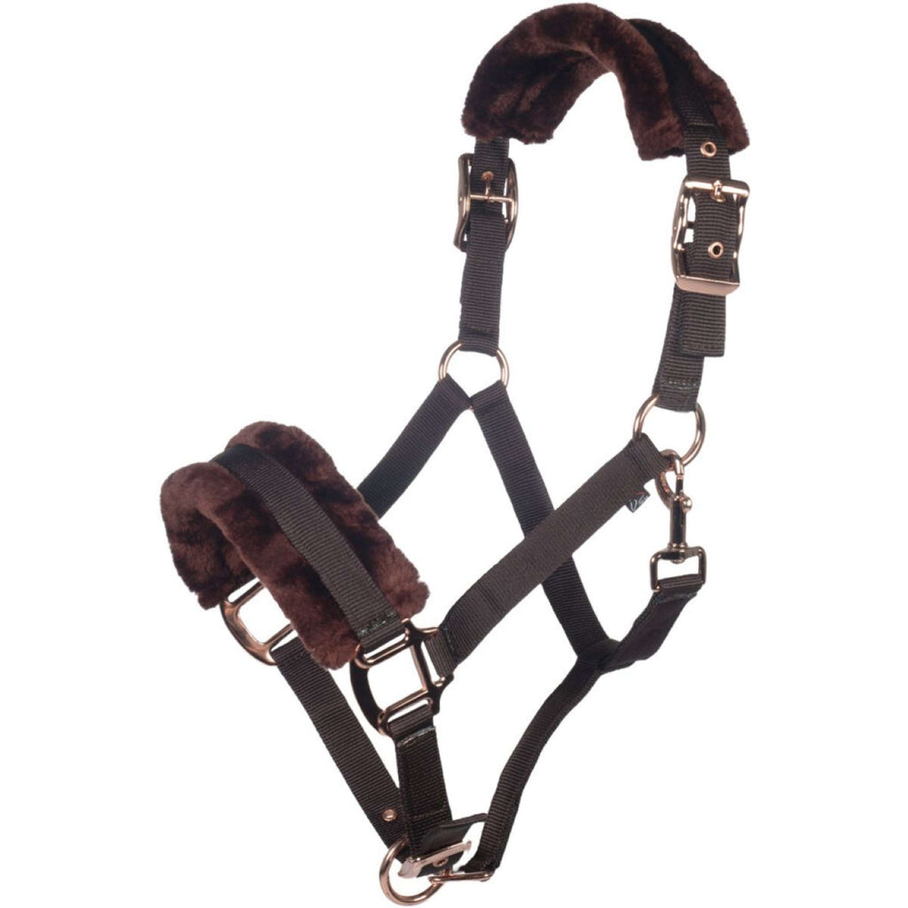 HKM Halster Rosegold Glamour Bruin/Rosegoud