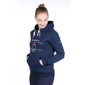 HKM Hoodie Equine Sports Donkerblauw