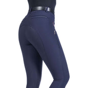 HKM Rijbroek Equine Sports Full Grip Donkerblauw