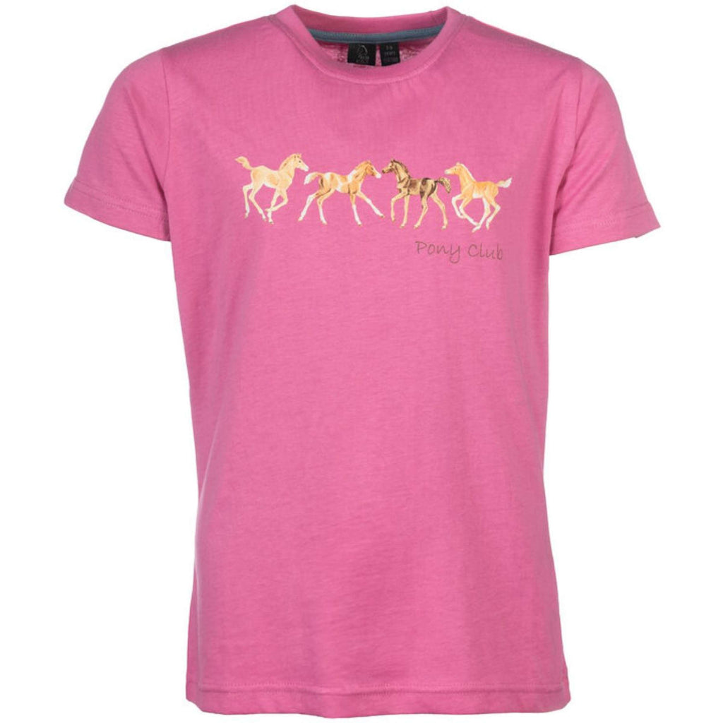 HKM T-Shirt Pony Club Roze