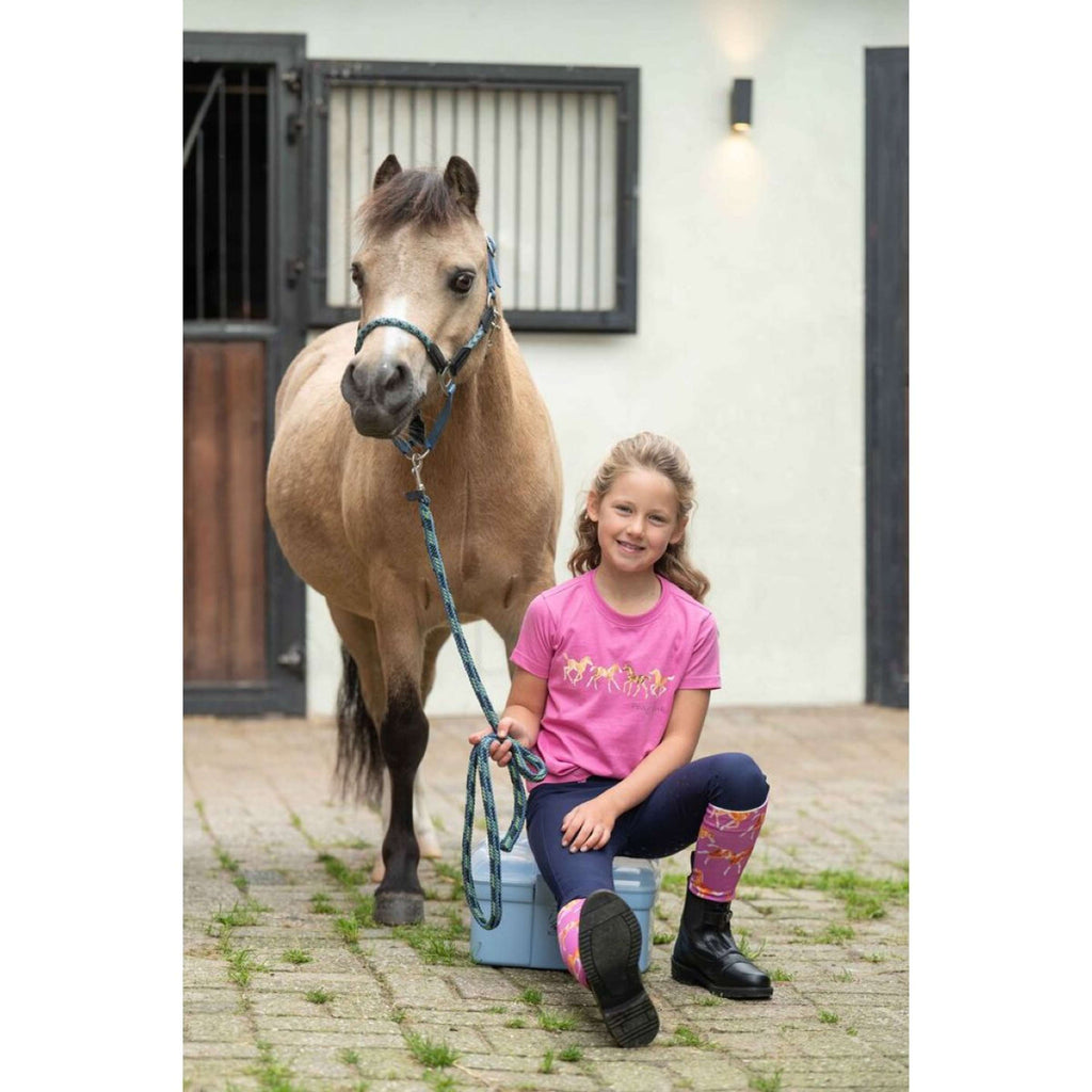 HKM T-Shirt Pony Club Roze