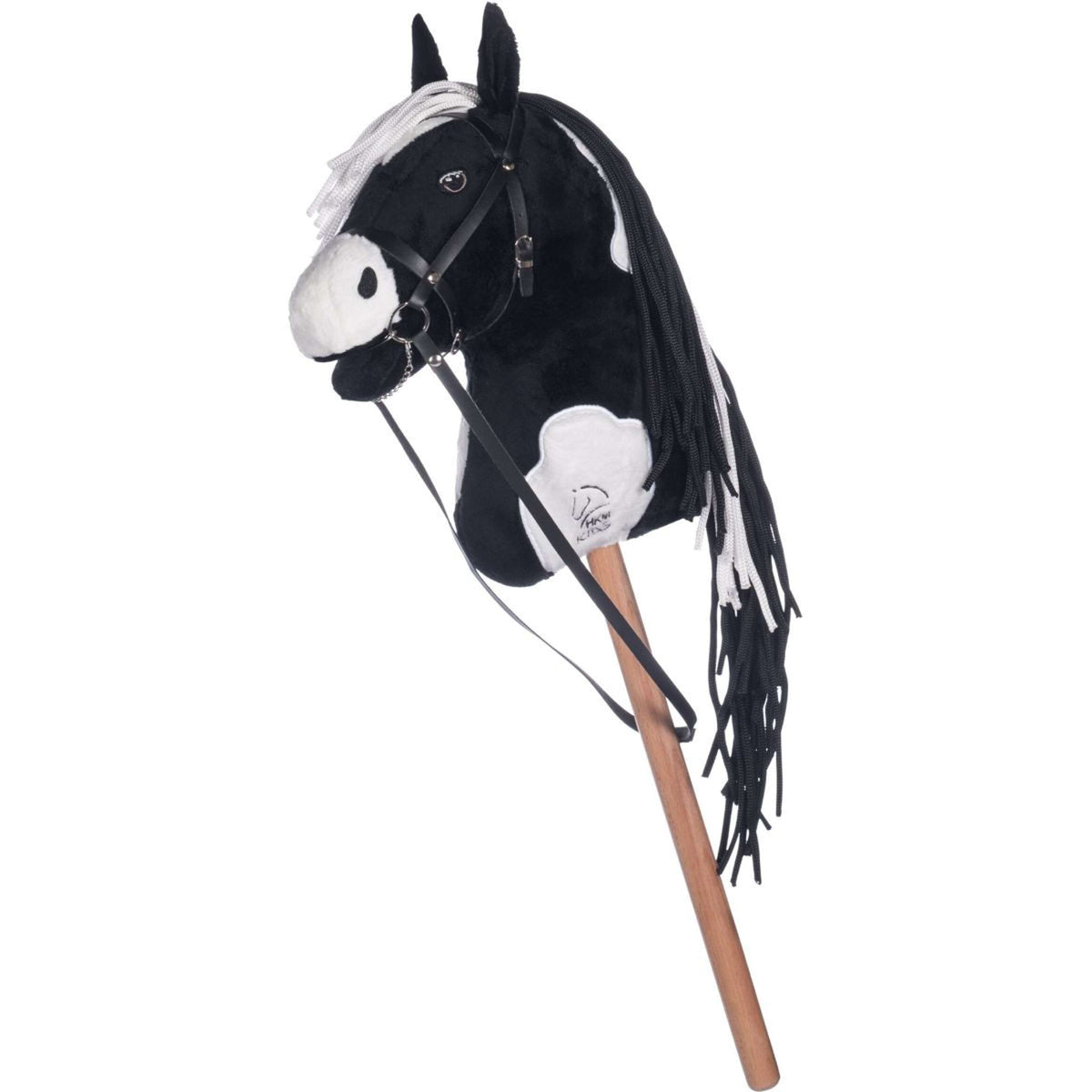 HKM Hobby Horse Zwart/Wit