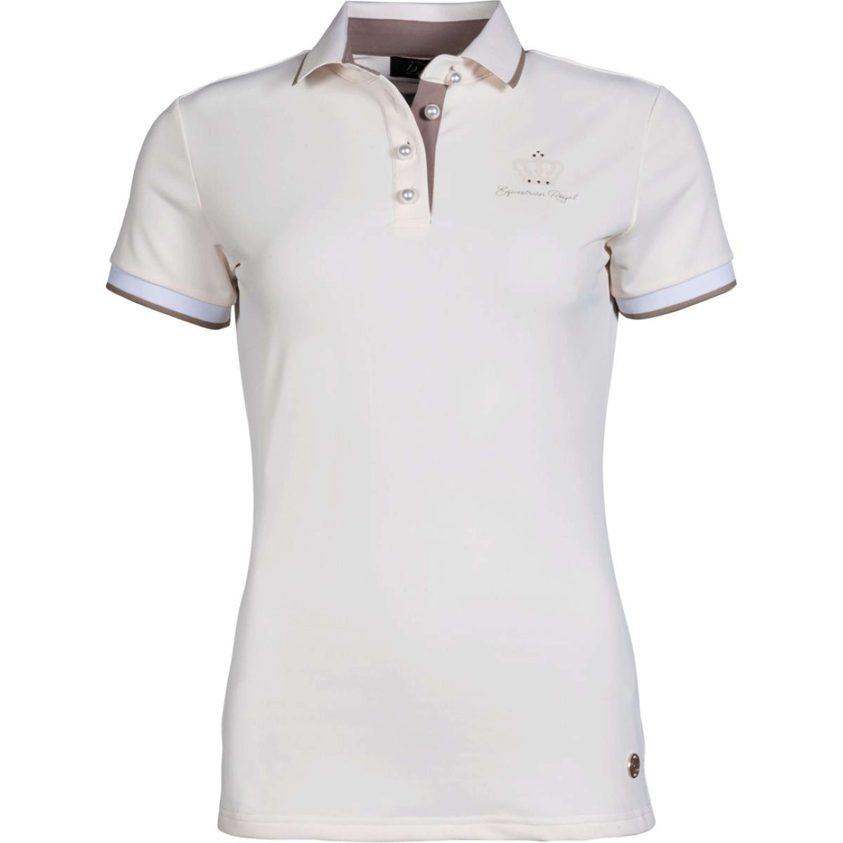 HKM Poloshirt Lavender Bay Vanille