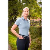 HKM Poloshirt Bloomsbury Rookblauw