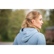 HKM Hoodie Bloomsbury Rookblauw