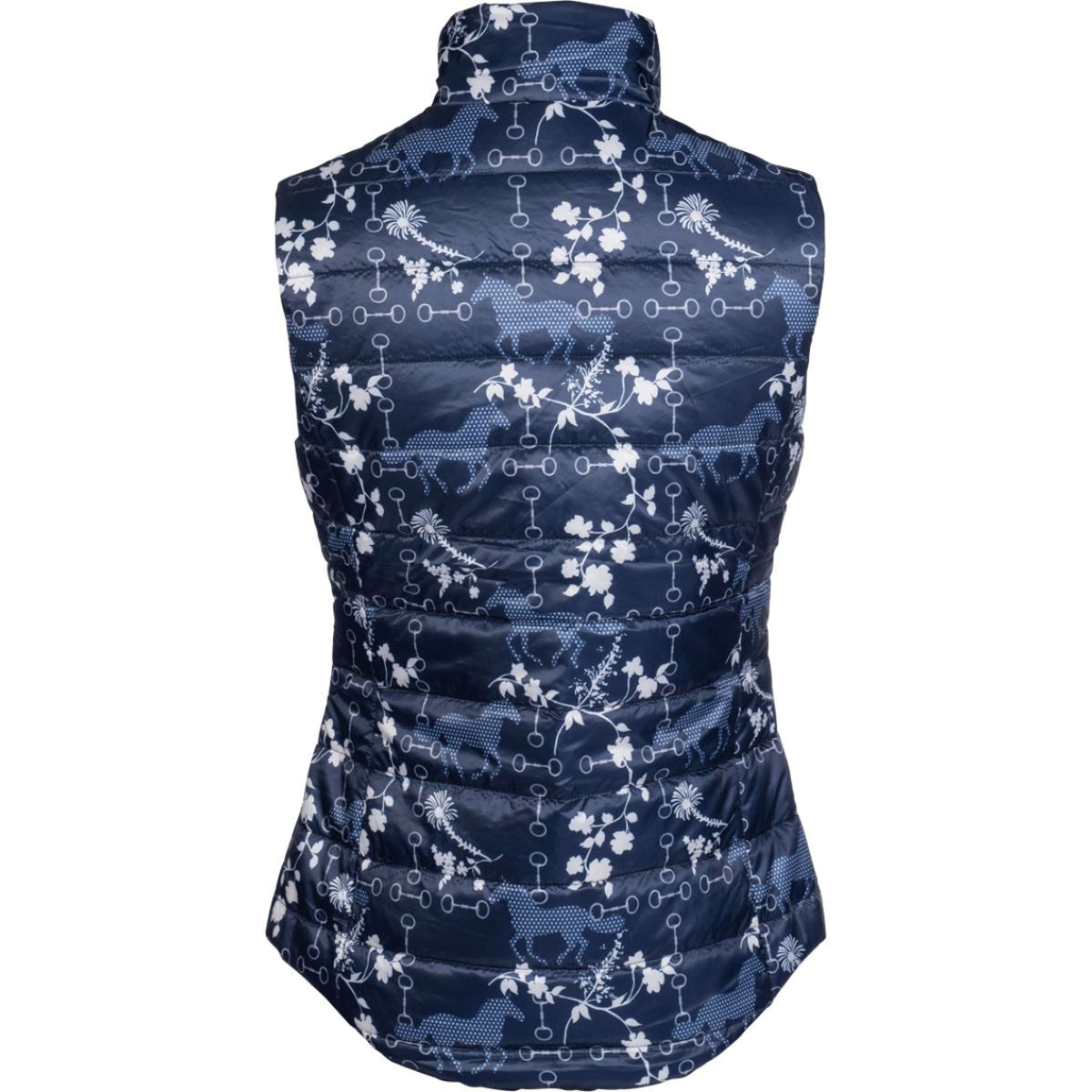 HKM Bodywarmer Bloomsbury Donkerblauw/Wit