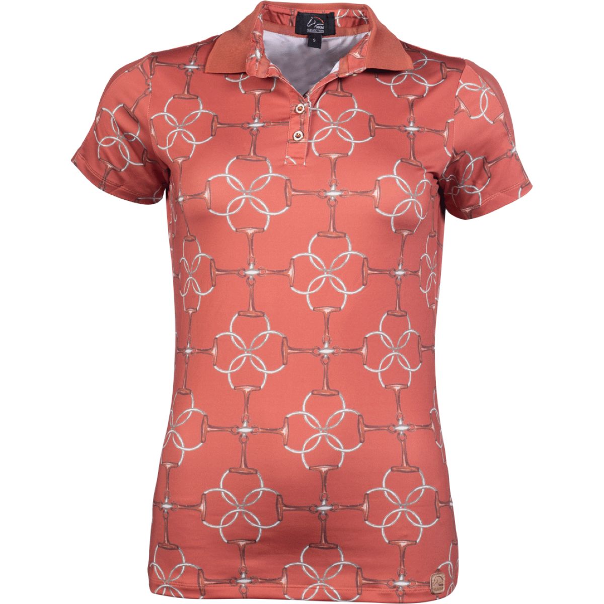 HKM Poloshirt Edinburgh Brandy