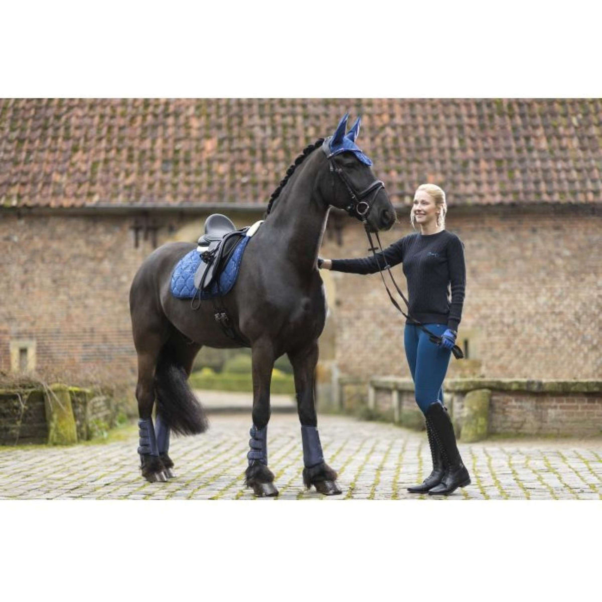 HKM Dressage Boots Port Royal Donkerblauw