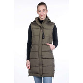 HKM Lange Bodywarmer Misty Khaki