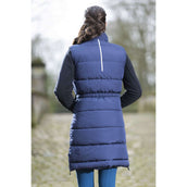 HKM Lange Bodywarmer Misty Donkerblauw