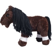 HKM Knuffel Pony Donkerbruin