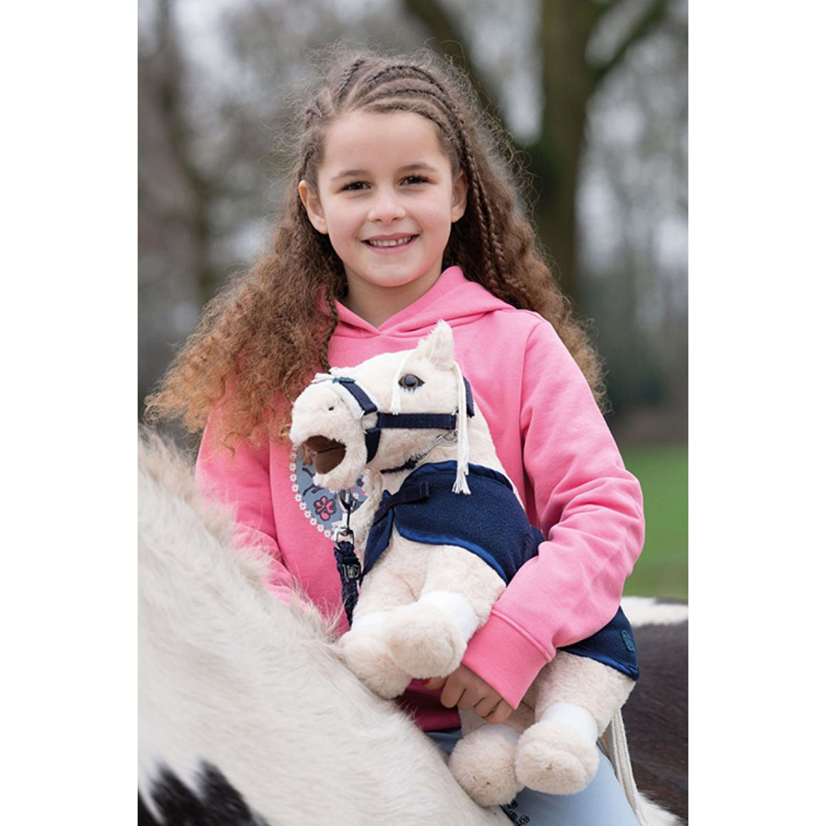 HKM Knuffel Pony Lichtbruin