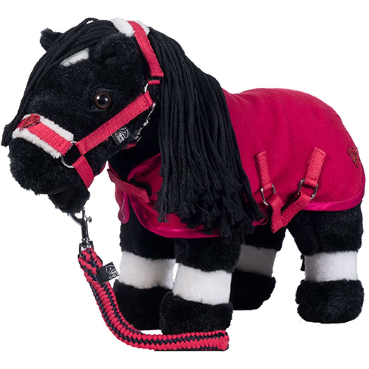 HKM Knuffel Pony Starterset Rood