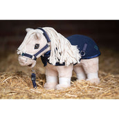 HKM Knuffel Pony Starterset Deep Blue