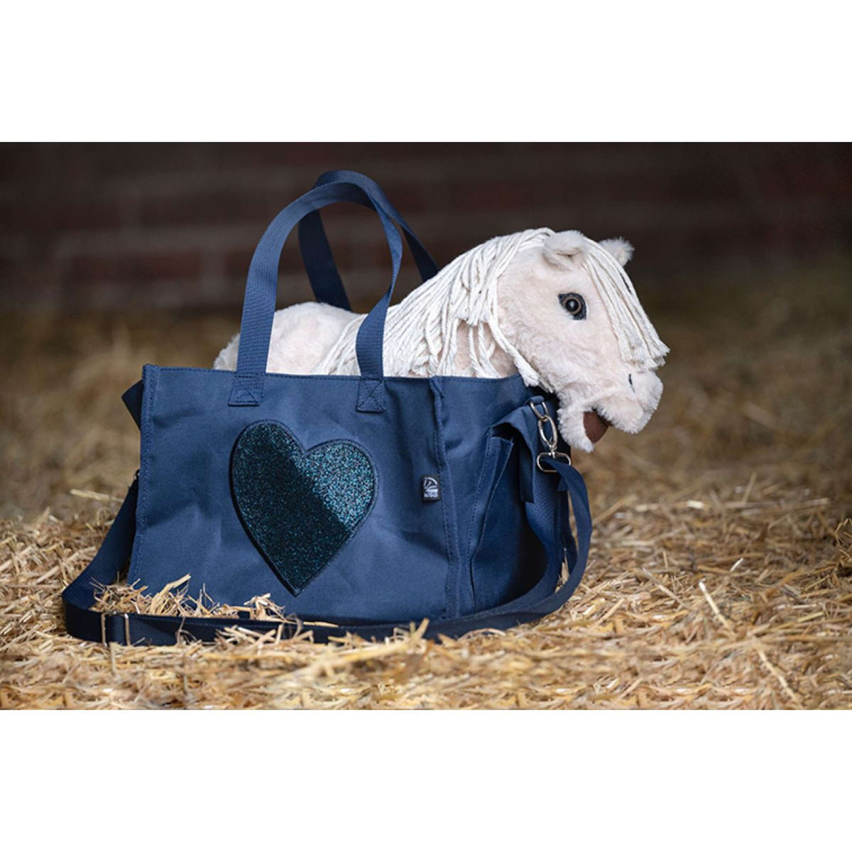 HKM Transporttas Knuffel Pony Blauw