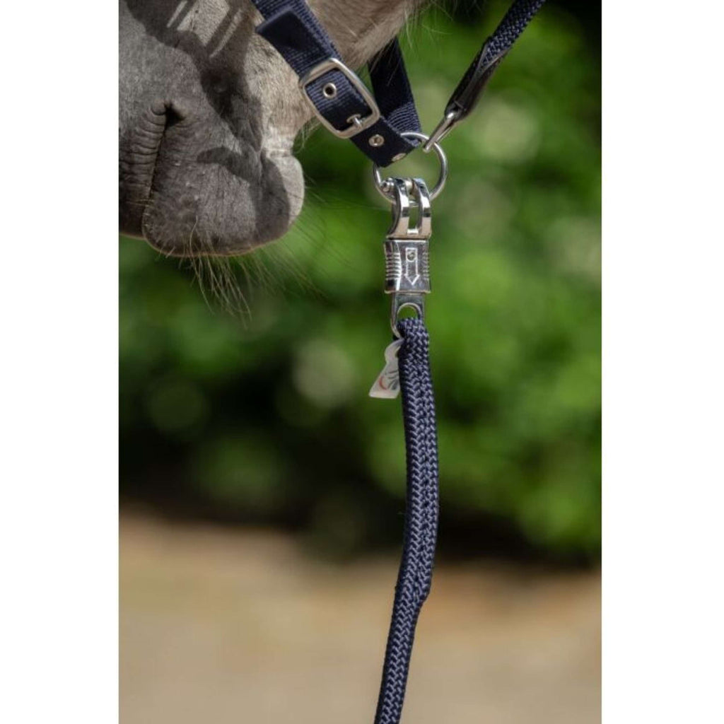 HKM Halstertouw Carlotta Paniekhaak Donker Blauw