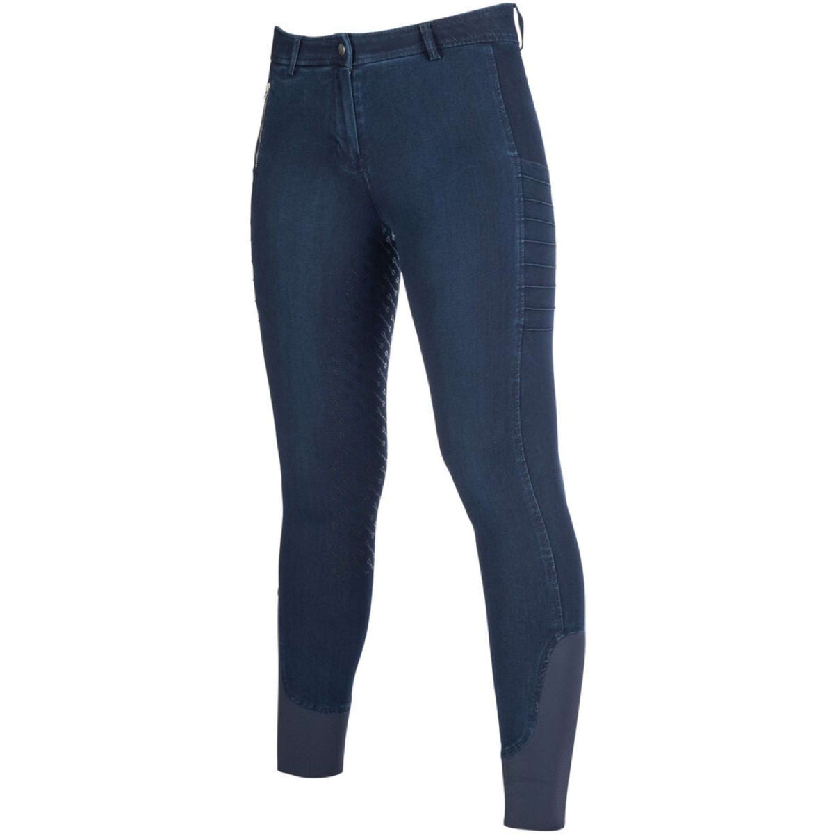 HKM Rijbroek Aruba Denim Full Grip Donkerblauw