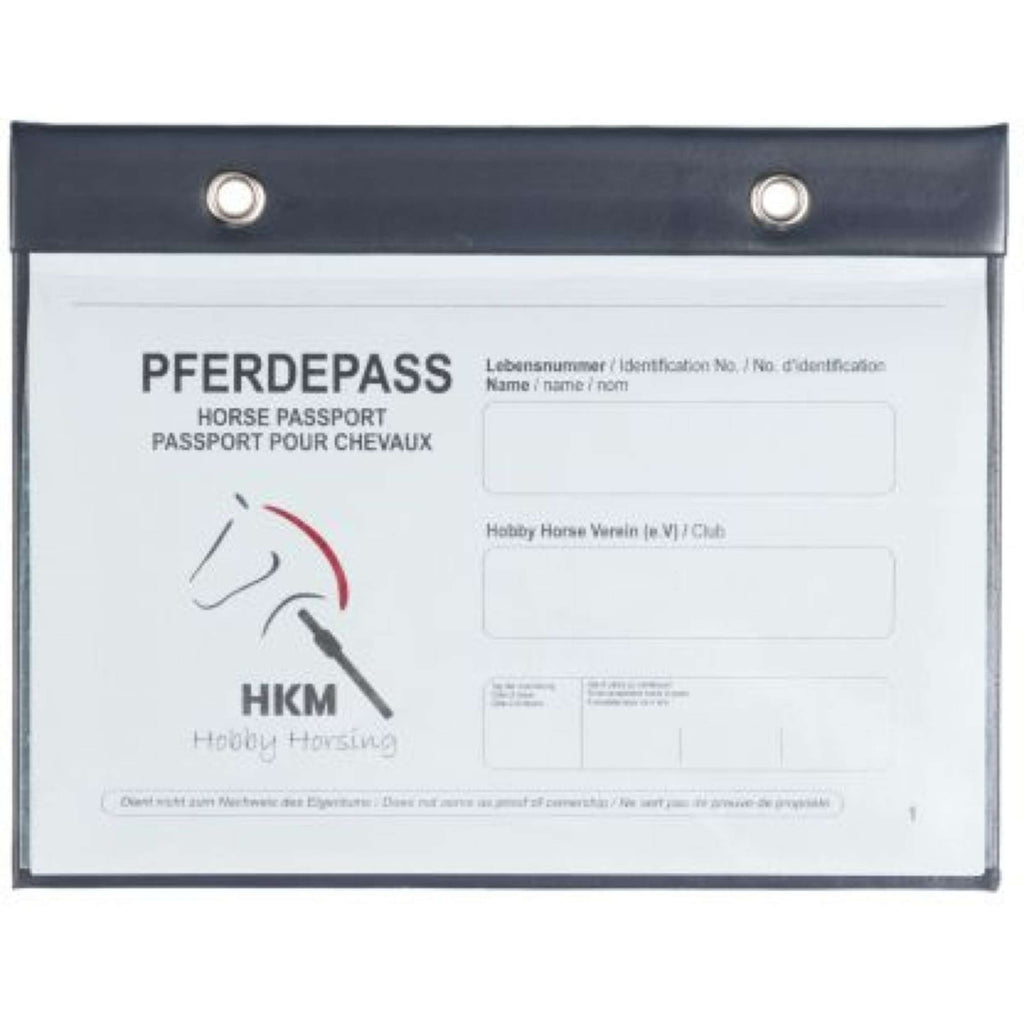 HKM Hobby Horsing Paspoorthouder Donkerblauw