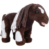 HKM Knuffel Pony Pinto Bruin/Wit