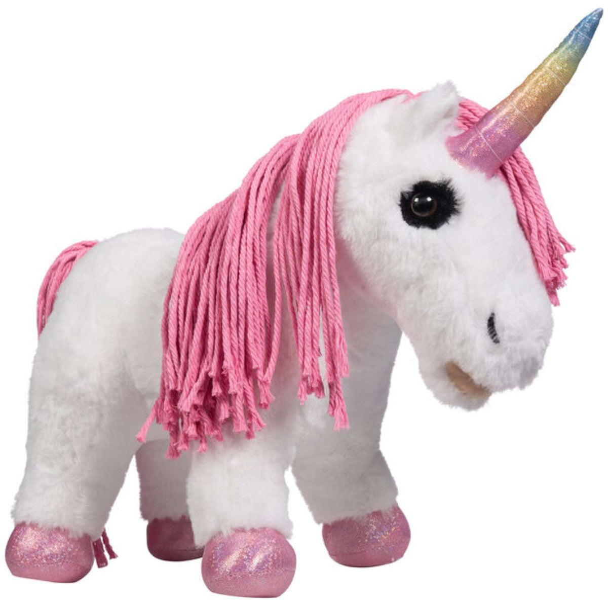 HKM Knuffel Pony Unicorn Wit