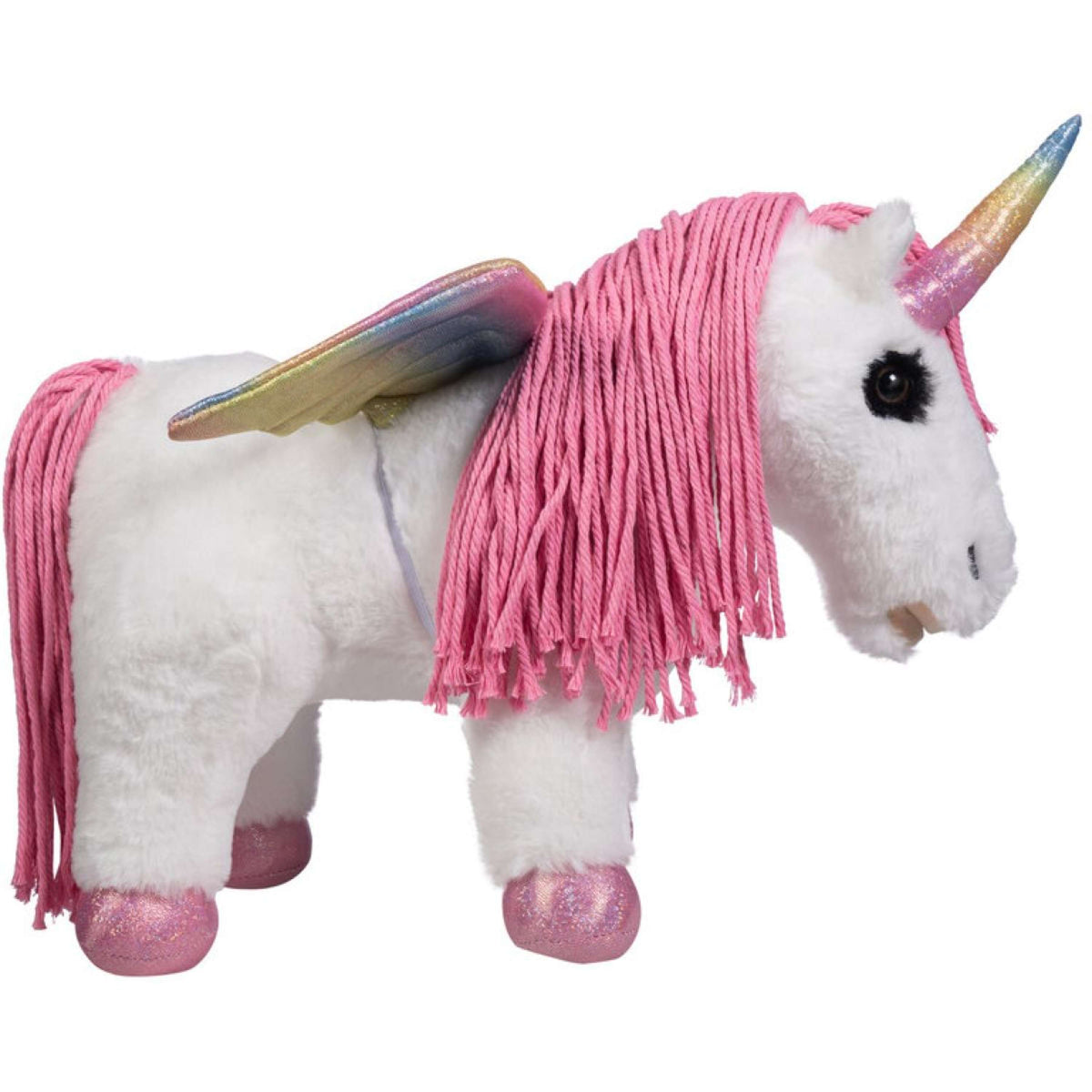 HKM Knuffel Pony Unicorn Wit