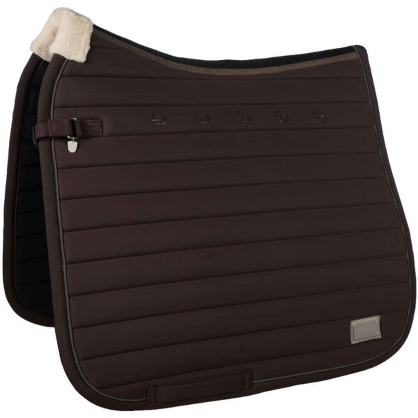 HKM Zadeldekje Livignio Lauria Garelli Elegance Dressuur Donkerbruin HKM Zadeldekje Livignio Lauria Garelli Elegance Dressuur Donkerbruin