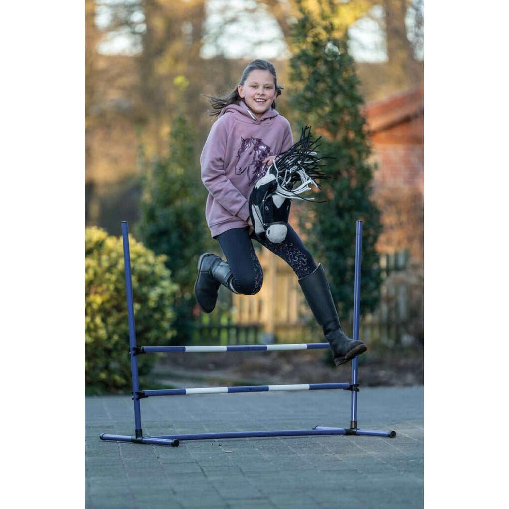 HKM Hobby Horsing Spring Set Blauw