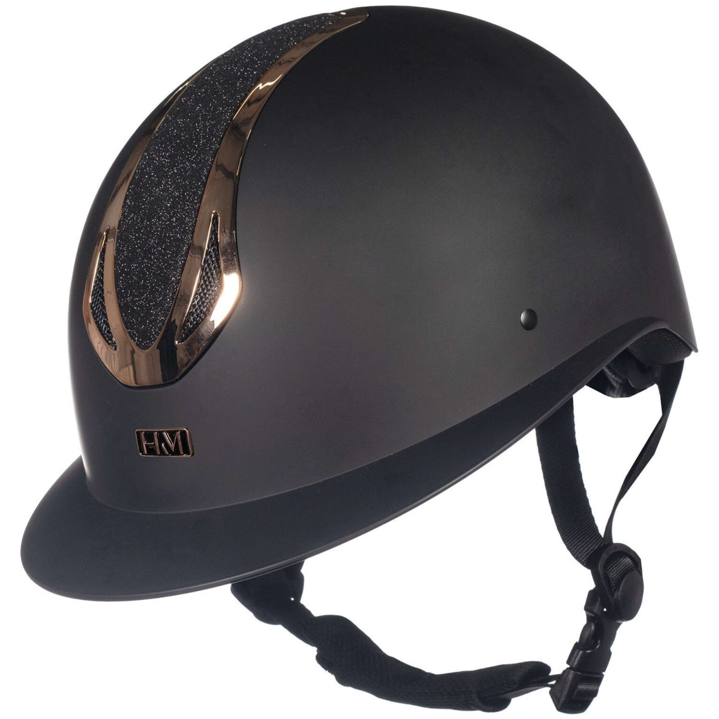 HKM Cap Illusion Zwart/Rosegoud