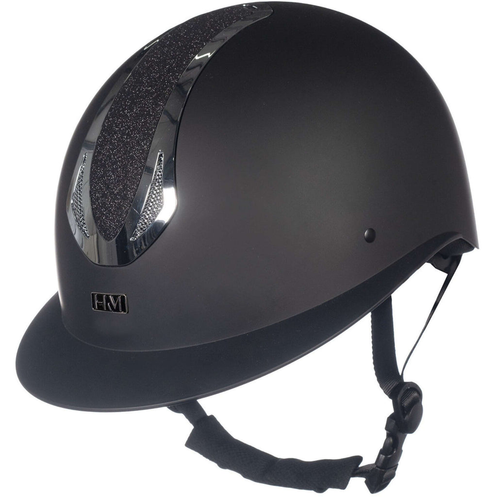 HKM Cap Illusion Zwart/Zilver