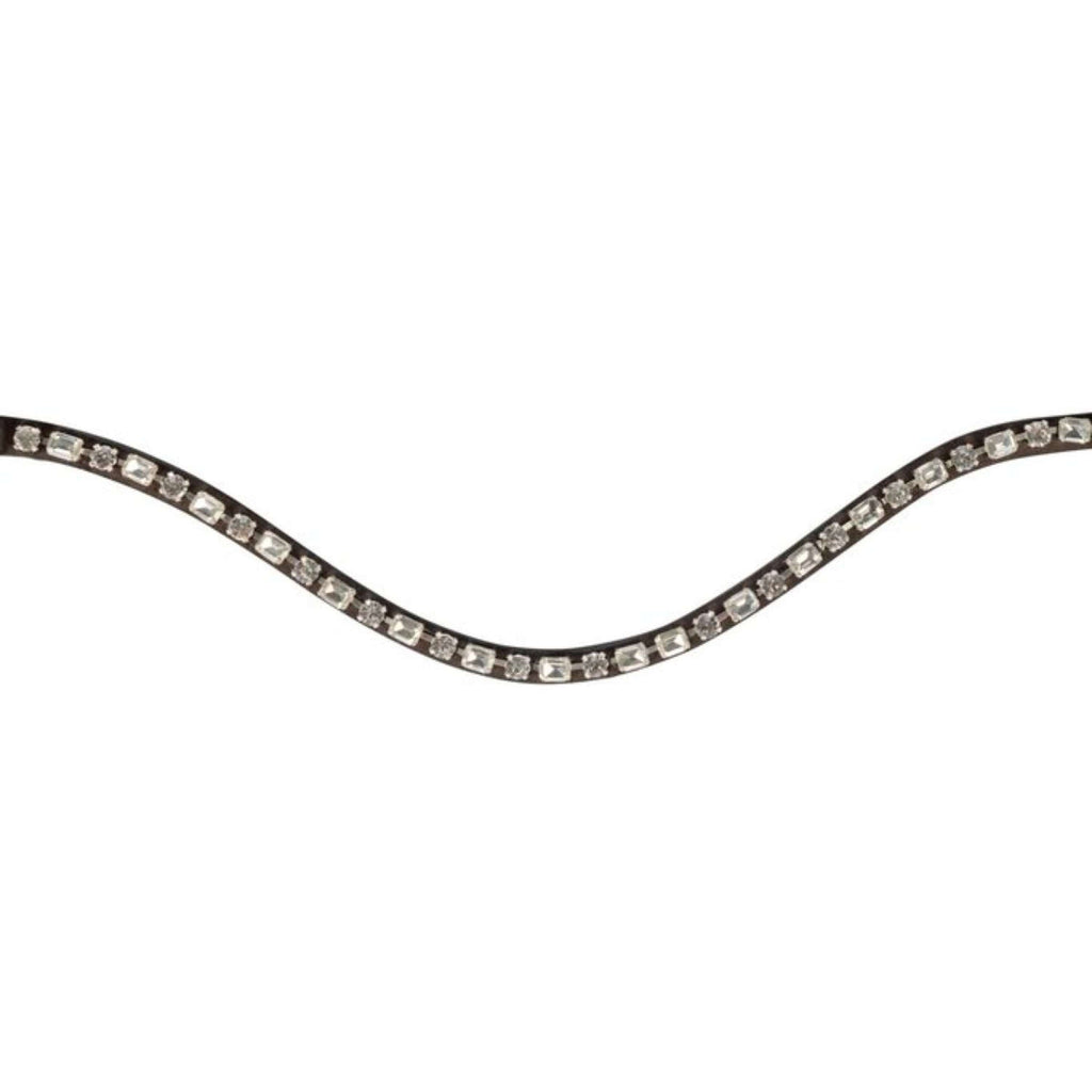 HKM Frontriem Amazing Bruin/Zilver