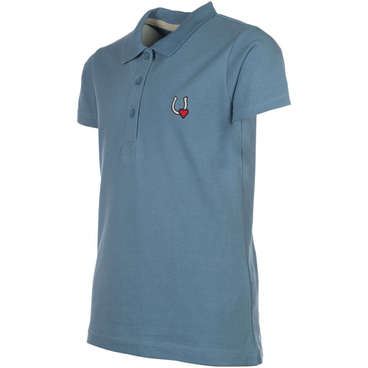 HKM Poloshirt Claire Rook Blauw
