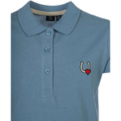 HKM Poloshirt Claire Rook Blauw