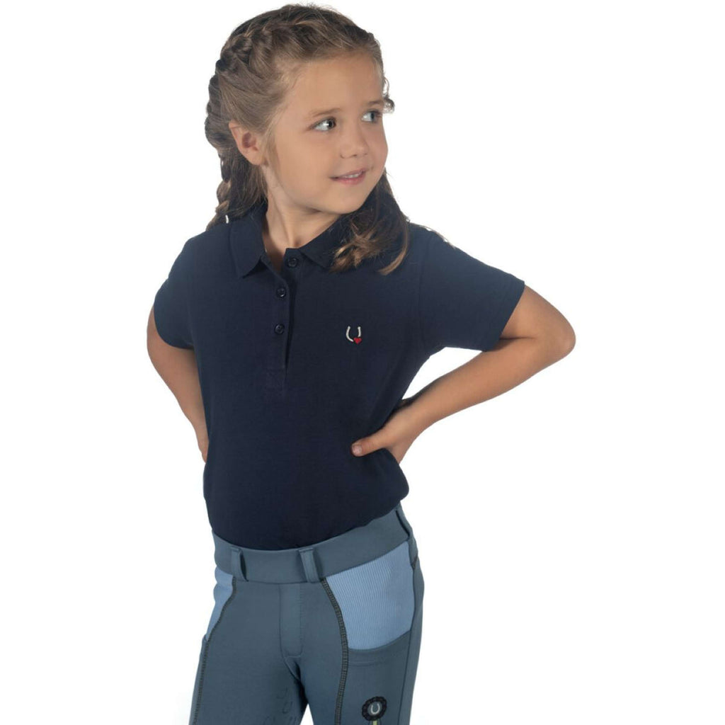 HKM Poloshirt Claire Donker Blauw