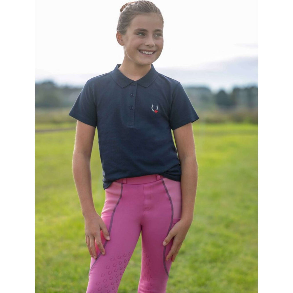 HKM Poloshirt Claire Donker Blauw
