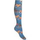 HKM Rijsokken Pony Club Rook Blauw