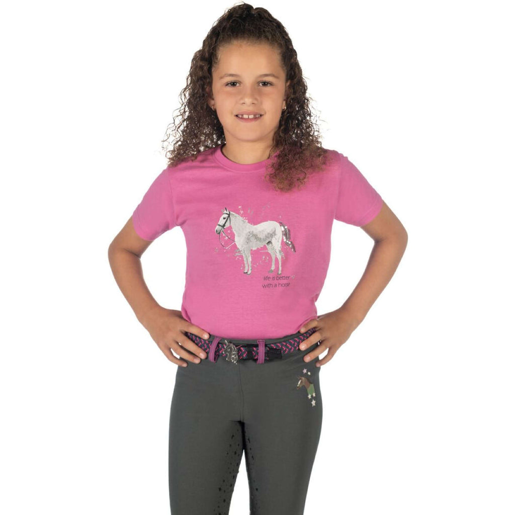 HKM T-Shirt Sparkle Roze