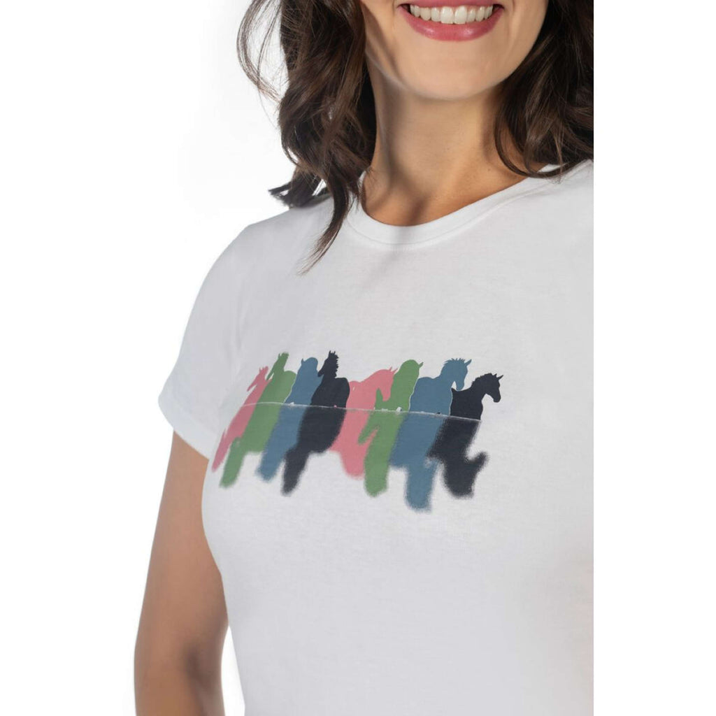 HKM T-Shirt Mirror Wit