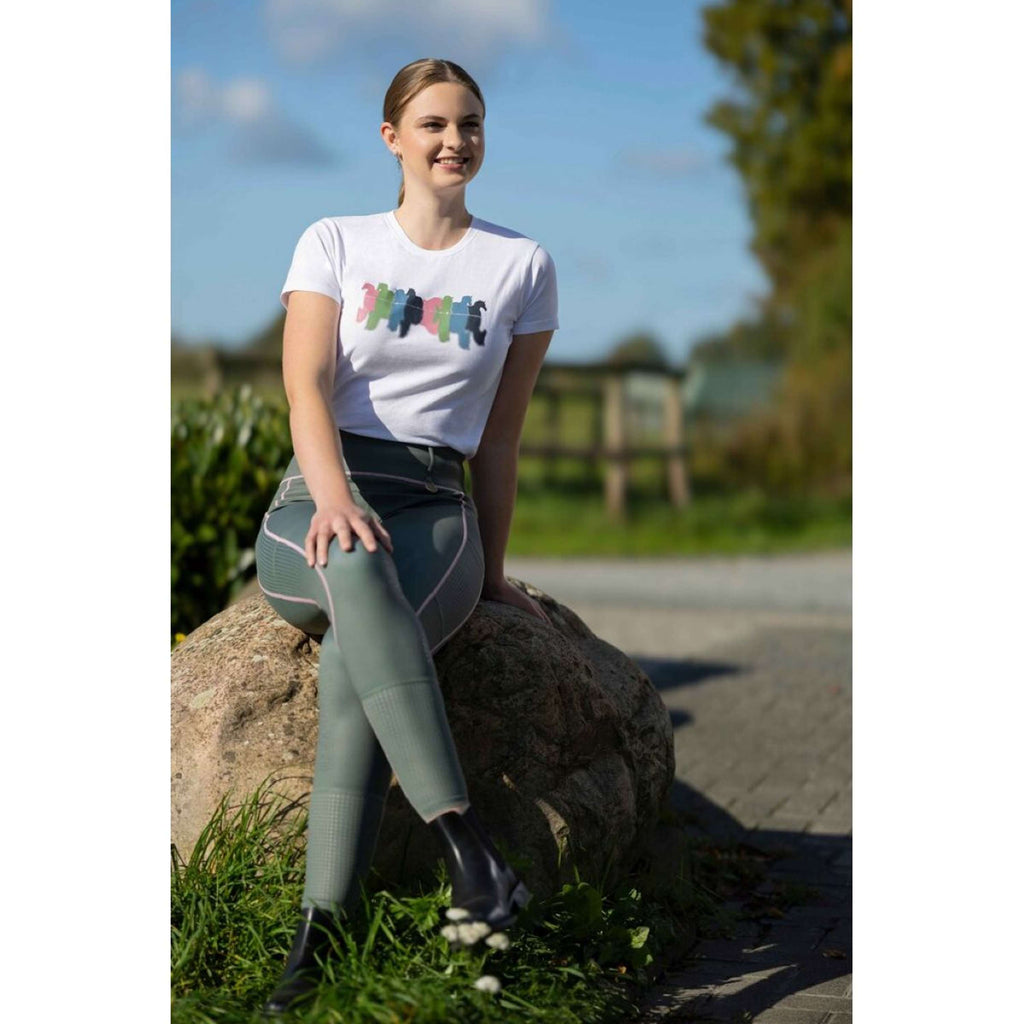 HKM T-Shirt Mirror Wit