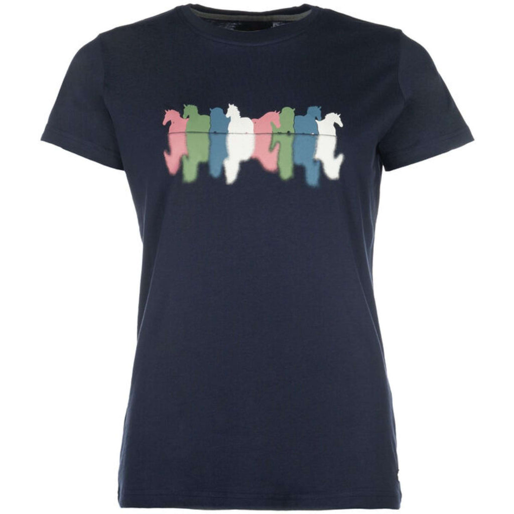 HKM T-Shirt Mirror Donker Blauw